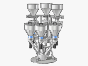 Гравиметрический-многокомпонентный-дозатор